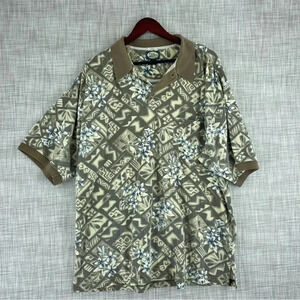 Tommy Bahama short sleeve polo shirt XL *light fade* 1141